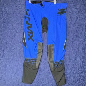 Righteously Rong RMX Blue Motocross Pants Mens‎ Size 34 Riding Gear made in USA